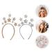 Lurrose Glitter Star Headband - 2 Pack Party Hair Accessories for Kids | Perfect for New Year's & Birthday Celebrations - Buy Online on GoSupps.com