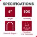 Dealmed 6 Senior Tongue Depressors - 500 Non-Sterile Wood Sticks - Buy Online on GoSupps.com