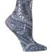 Celeste Stein Black Paisley Fountain Compression Socks - One Size - Buy Online on GoSupps.com