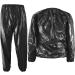 XX-Large Black Heavy Duty Sauna Suit for Men and Women - Weight Loss, Exercise, Slimming, Gym Fitness, Anti-Rip Sweat Suit - Buy Online on GoSupps.com