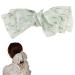 scicent Hair Barrettes for Women Soft Hair Clip Silky Hair Bows Plain Satin Hair Bowknot Fashion Hairdressing Clips Solid Color Hair Claw Clips Party Hair Accessories for Girls - 4716