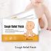Cough Patch Acupoint Absorption Anti Coughing Sticker Safe 6pcs for Health Care for Kids - Buy Online on GoSupps.com