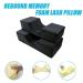 Toymay Comfortable Memory Foam Eyelash Extension Neck Pillow - Support for Beauty Salon Lash Grafting - Removable Black Velvet Cover - Buy Online on GoSupps.com