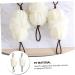 Balacoo 4 Pcs Bath Ball - Exfoliating Loofah & Back Scrubber for Soft Skin | International Shipping Available - Buy Online on GoSupps.com