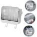 Ciieeo 3 Pcs Soap Dish with Lid Wall-mounted Soap Dish Soap Suction Cup Sponge Dish Soap Drying Holder Soap Holder Dish Drainage Soap Case Sink Soap Holder Drying Rack Take a Bath White - Buy Online on GoSupps.com