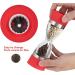 Salt and Pepper Grinder 2 in 1 Manual Salt Pepper Mill Dual Combo Mill Grinder Kitchen Tools for Peppercorns Sea Salt Himalayan Salt Spices(Red) - Buy Online on GoSupps.com