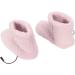 Potruwe Heated Slippers & Socks - Cozy Winter Foot Warmers | Electrical Heating Boots for Cold Feet (Pink) - Buy Online on GoSupps.com