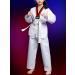 Doomiva Kids Karate Uniform with Belt Taekwondo Gi Set | White | 7-8 Years - Buy Online on GoSupps.com