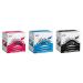 Nasara Original Kinesiological Physio Sport Tape: Sparset with 3 tapes in turquoise pink and black for sports and medicine roll size 5cm x 5m
