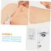 Housoutil Brow Map Line Beauty Tools Pro Tools Eyebrow Measuring Tool Eyebrow Corrector Positioning Ruler Make up Line Ruler 4.6x1.8x7.5cm White - Buy Online on GoSupps.com