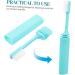 Healeved 2 Pcs Foldable Travel Toothbrush Set - Children's Camping & Outdoor Toothbrushes - Portable Collapsible Oral Care for Guests & Adventures - Buy Online on GoSupps.com