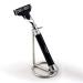 Dreikant razor in black resin & stainless steel shaving stand combi |Excellent for daily use & wet shaving - great gift for every razor