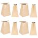 Lurrose 10pcs Emesis Bags Disposable Portabicicletas para Auto Outdoor Trash Bags Puke Vomit Bag Spit Bag Carsickness Vomit Bags Disposable Waste Bags Airplane Garbage Bags