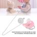 Bling Baby Pacifier - Rhinestone Crown | Ultra Soft Silicone Infant Dummy (Size M Pink) | Safe & Stylish for Your Baby - Buy Online on GoSupps.com