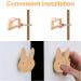 Namis 4 STK Cute Animal Cabinet Buttons for Kids - Durable Wooden Furniture Knobs for Children's Rooms with Screws - Perfect Gift Idea - Buy Online on GoSupps.com