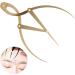 Housoutil 1pc Eyebrow Positioning Ruler Eyebrow Caliper Ruler Make up Kit Eyebrow Measuring Tool Gold Scale 16.5x5.4cm Golden - Buy Online on GoSupps.com