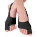 Bunion Corrector Orthopedic Splint Toe Separator for Pain Relief - Hallux Valgus Correction Straightener, Non-Surgical Solution, Summer Foot Care - 1oz (Black) - Buy Online on GoSupps.com