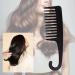 Hair Comb Wide Tooth Comb Shower Comb with Hanging Wide Tooth Comb for Curls Styling Comb for Wet or Curly Hair Detangling - Buy Online on GoSupps.com