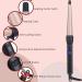 Duyfioa Professional Ceramic Hair Curling Wand 1-1/2 Inch with LCD Temperature Control - Black&Rose Pink - Buy Online on GoSupps.com