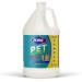 ZORBX Pet Stain and Odor Eliminator for Strong Odor - Dual Action Natural Enzymes Pet Odor Neutralizer & Stain Remover for Dog & Cat Urine | Carpet Cleaner Spray - 128 FL Oz (1 Gallon)