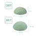 Navaris Konjac Sponges Set of 3 - Exfoliating & Cleansing Sponge Puffs for Face & Body - Bath & Shower Puff Pack in Green, Black, White - Buy Online on GoSupps.com