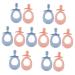 TOVINANNA 14 STK toothbrush made of silicone oral care toothbrush toys to the teething of molars baby toothbrush toothbrush toothbrush for children toys for toddlers oral