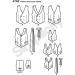 Simplicity 4762 Men and Boys Vest and Tie Sewing Pattern - Sizes S-XL - Buy Online on GoSupps.com