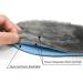 Riemot Women's Sheepskin Insoles - Premium Extra Thick Winter Boot Inserts - Furry Wool Shoe Insole for Slipper Replacement - Grey US 7/EU 38 - 1 Pair - Buy Online on GoSupps.com
