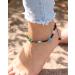 7 Chakra Lava Stone Ankle Bracelets for Women | Essential Oil Diffuser Jewelry | Meditation & Yoga Crystals Gifts - Buy Online on GoSupps.com