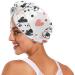Love Dalmatian Hair Towel 2 Pack | Super Absorbent Quick Dry Hair Turbans for Women & Girls - Must-Have Hair Drying Accessory - Buy Online on GoSupps.com