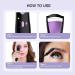 TOUCHBeauty Professional Heated Eyelash Curler | Upgrade Portable Electric Curler for Long-Lasting Painless Eyelash Curling - Curved Purple Design - Buy Online on GoSupps.com