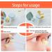 Ofone Contact Lens Remover Tool - Soft Lens Applicator with Tweezers & Case | Portable Contact Inserter & Remover - Travel Friendly (Yellow - Buy Online on GoSupps.com