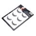FOMIYES 3 Pairs Fake Eyelash Long Thick Eyelashes False Eyelash Fake Lashes Natural Eyelashes Cross