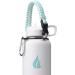 HYDRO CELL Paracord Handle Strap for 14-64 oz Water Bottles - Teal/White - Buy Online on GoSupps.com