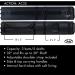 ACTION Vinyl Pool Cue Case (3 Butt and 5 Shaft) Black - Buy Online on GoSupps.com