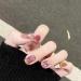 24Pcs/Set False Nails Succulent Grape Style with Diamond False Nails Acrylic Fake Nails Full Cover Nails Tips Artificial Finger Manicure Press on nails for Women and Girls - Buy Online on GoSupps.com