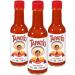Tapatio Salsa Picante 148ml (Pack of 3) / Spicy Hot Sauce Bundle Red Chilli Pepper Sauce Hot Salsa Dip for Snacks Taco Sauce Burrito Mexican Food