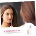 SOESFOUFU 6pcs Lip Gloss Empty Tube Lip Gloss Pigment Empty Eyeliner Mascara Bottle Bulk Lip Balm Pink Abs - Buy Online on GoSupps.com