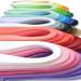 JUYA Single Color Paper Quilling Strips Set 42 Colors 100 Strips per Pack 2/3/5/7/10 mm Width Available 42 Colors Width 5 mm (0.20 in) Width 5mm (0.20 in) 42 Colors