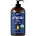 Organic Vitamin E Oil Blend 8 fl oz - Made from Pure Natural Oils for Skin Scars & Face - Aceite de Vitamina E - Nexon Botanics