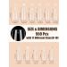 Deciniee Clear Nail Tips 550Pcs - Professional Extra Long Tapered Nail Tips for Acrylic Extensions | 11 Sizes Square False Nails Kit for Salon & Home DIY - Buy Online on GoSupps.com
