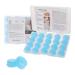 20pcs Silicone Ear Plugs for Sleeping Noise Reduction Super Soft Reusable Noise Cancelling Waterproof Swimming Earplugs Loud Noise Studying Working Travel Shooting Snoring Concerts