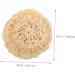 Angoily 15 Pcs Bath Cleaning Sponge Set - Portable Natural Loofah & Sisal Scrubber for Body - Travel-Friendly Bath Balls - Buy Online on GoSupps.com