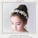 IYOU Princess Pearl Headpiece Gold Bowknot Headband Crystal Bridal Wedding Hair Accessories Holy Communion Hair Tiaras for Flower Girls - Buy Online on GoSupps.com