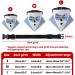 Mioyoow Adjustable Formal Dog Bandana Collar - Tuxedo Wedding Bib for Small & Medium Dogs - Stylish Triangular Scarf with D-Ring in Blue - Buy Online on GoSupps.com