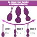 Doctor Recommended Kegel Balls Set - Strengthen Pelvic Floor Incontinence Relief Beginners & Advanced - 3-Piece Exercise Weights for Women - Buy Online on GoSupps.com