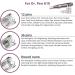Dr. Pen Ultima A10 Replacement Cartridges (20 Pack) - 36 Pins (0.25mm) - Disposable Bayonet Slot Parts - Buy Online on GoSupps.com