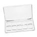 Palette de Maquillage Transparente Compartiments avec Bo te de Rangement Cosm tiques Rechargeable pour Fards Paupi res Rouges DIY Blush et Peinture Aquarelle tui de Voyage