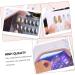 POPETPOP 3 Pcs Nail Color Book Nail Nail Samples Book Manicure Color Display Nail Polish Color Display Colour Chart Nail Gel Nail Color Sample Book White Manicure Tools Abs Acrylic - Buy Online on GoSupps.com