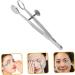 FOYTOKI Meibomian Gland Forceps Tweezer Metal Forcep Meibomian Glands Forcep Stainless Steel Forcep - Buy Online on GoSupps.com